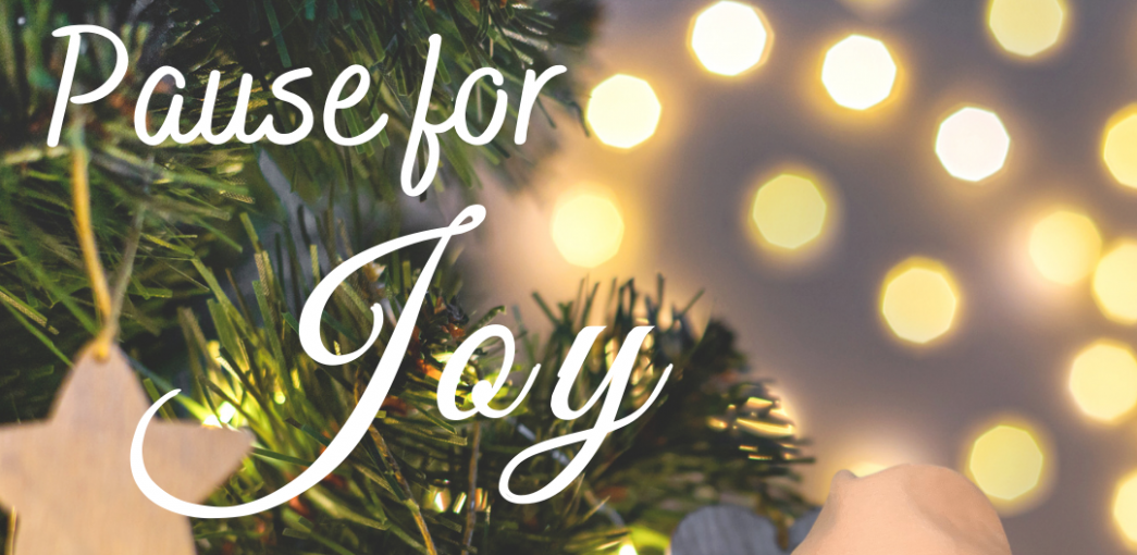 Blogmas — Pause for JOY: A Revolutionary New Year Challenge